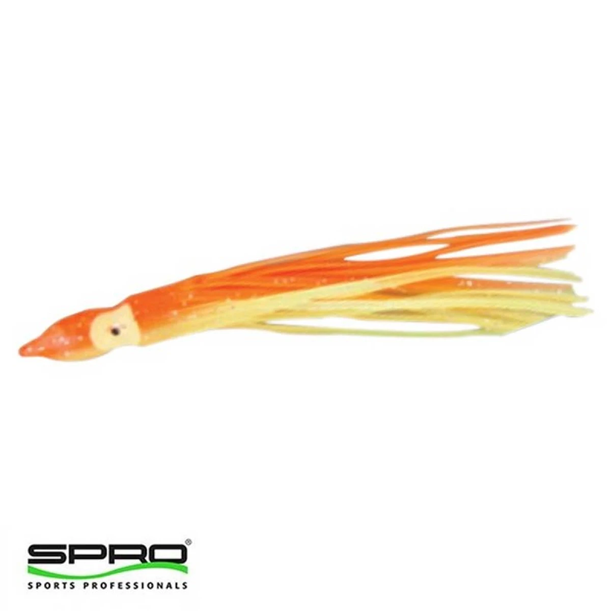 SPRO Octopus Turuncu/Sarı 12cm 4 İğneli Köstek