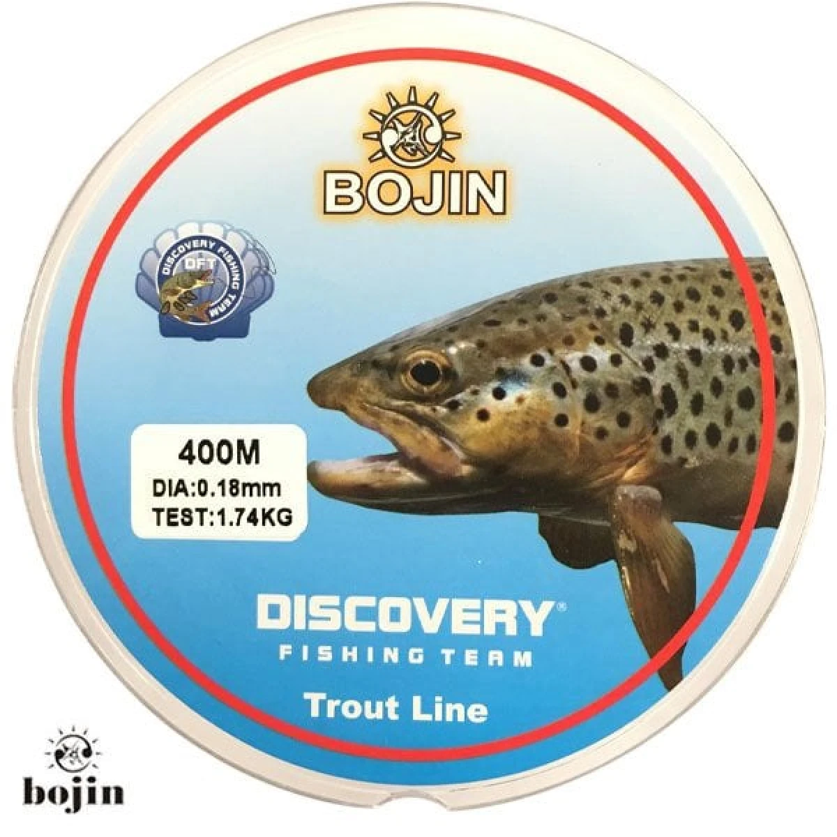 DFT Bojin  Alabalık Misinası 400 m - Şeffaf