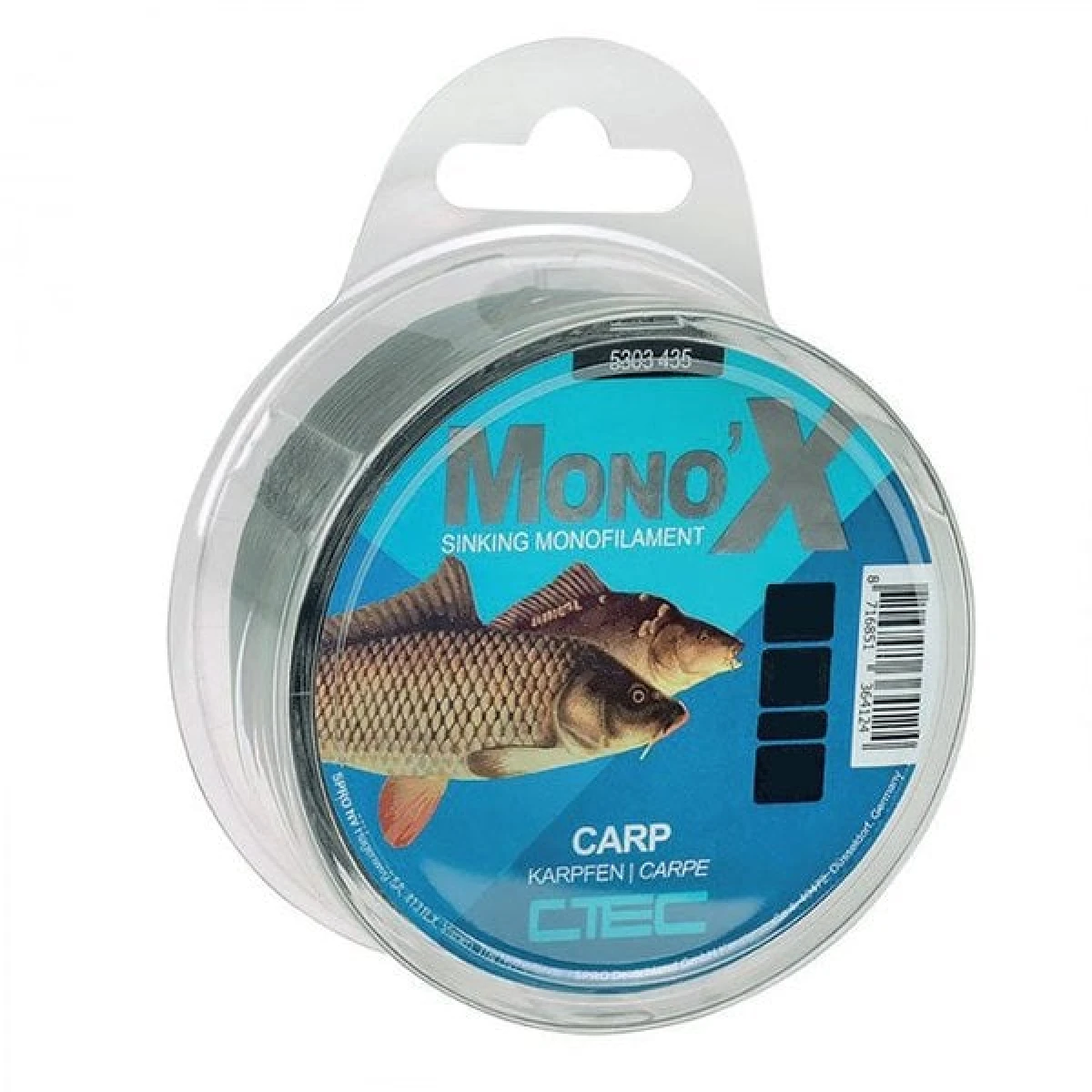SPRO CTEC CARP BLACK 0.28/6.5kg 400m 1/5