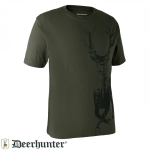 DEERHUNTER T-shirt Geyik Desenli - L