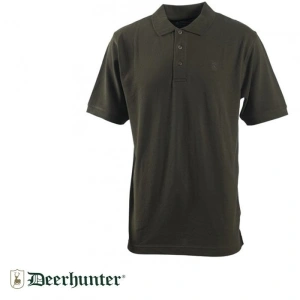 DEER HUNTER Berkeley378 Polo Yaka Bark Yeşil Tişört