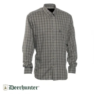 S.K.DEERHUNTER Waylon 399 Yeşil Kareli Uzun Kol Gömlek - 41