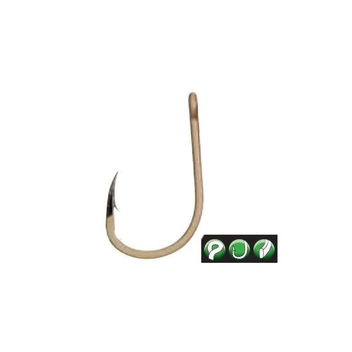 GAMAKATSU A1G-Carp Camousand 10lu Olta İğnesi 4 Numara