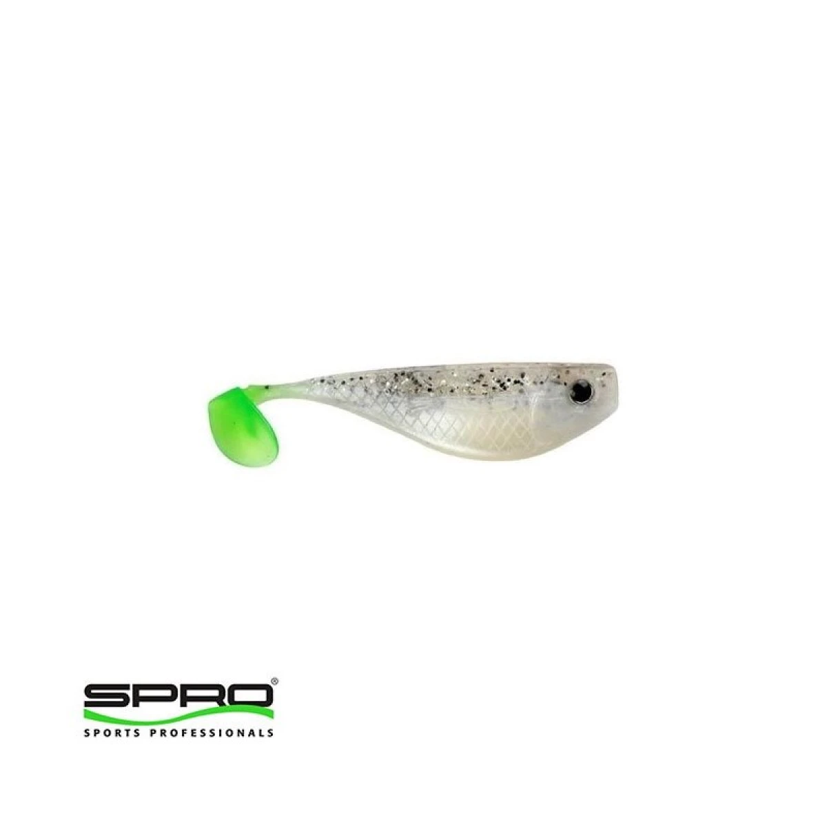 SPRO Hs 210 Dancing Queen 115 Salt & Pep 1/3 Silikon Yem