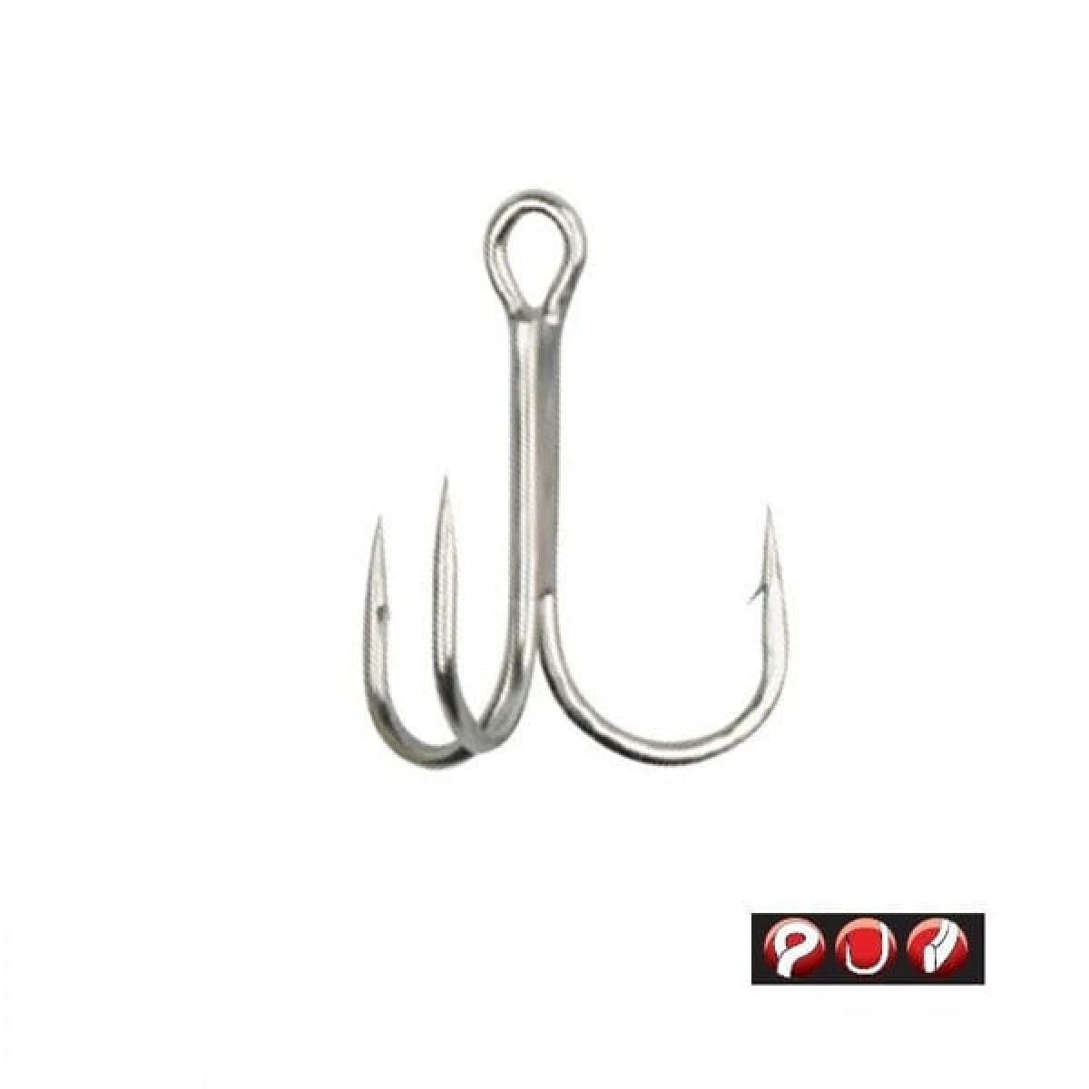 GAMAKATSU Triple Hook 13 Üçlü Olta İğnesi 2 Numara