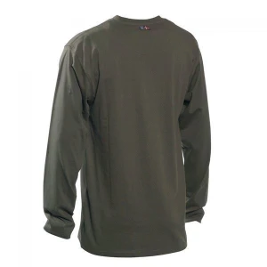DEER HUNTER Logo Yeşil Uzun Kollu Tişört - 2XL