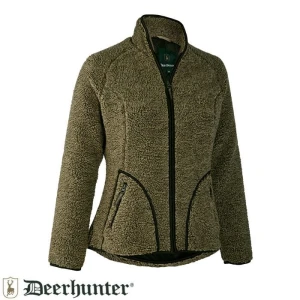 DEER HUNTER Lady Geneva Fiber Yeşil Yünlü Mont - 38