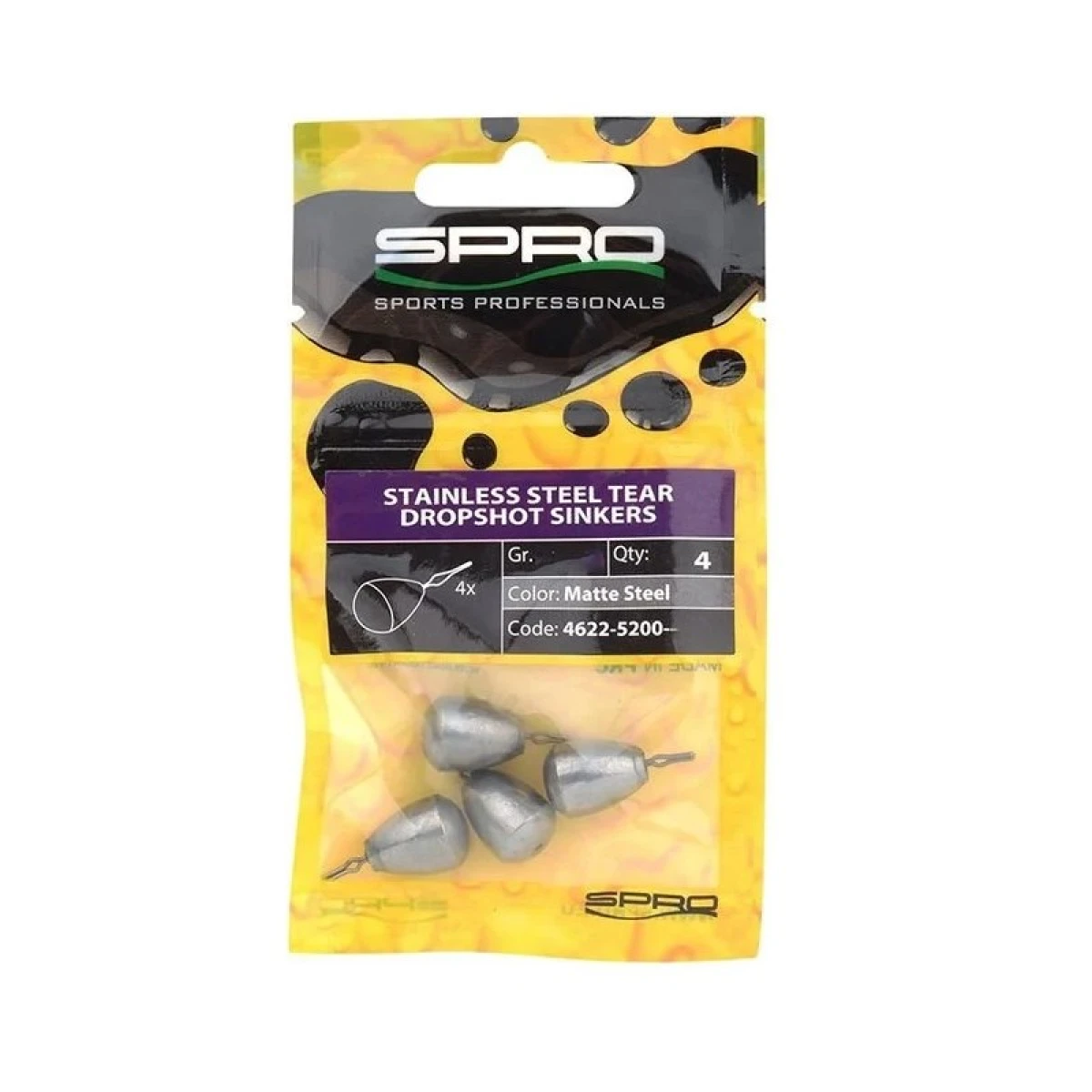 SPRO DROPSHOT KURŞUN 7.2G