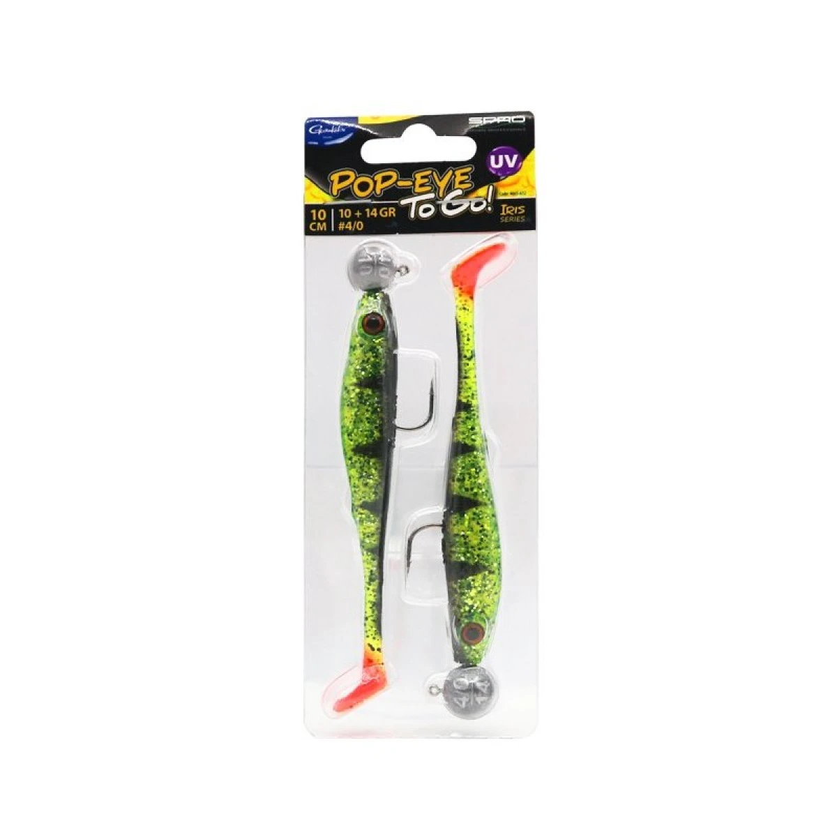 SPRO Pop-Eye To Go 10 cm UV Perch 10+14G 1/2