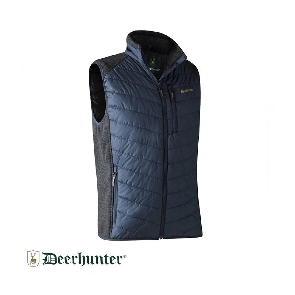 DEER HUNTER Moor Padded Lacivert SoftShell Yelek - XL