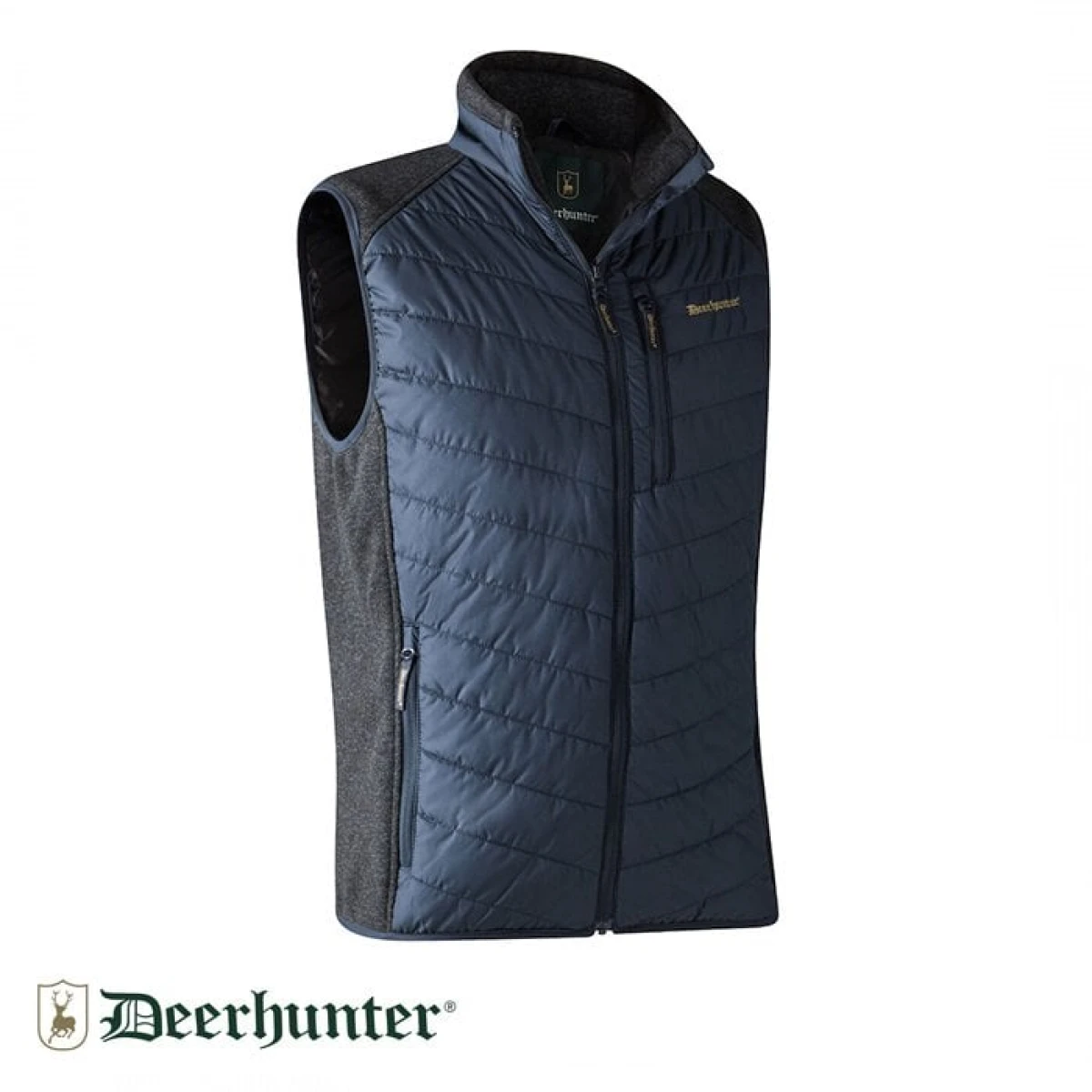 DEER HUNTER Moor Padded Lacivert SoftShell Yelek - M