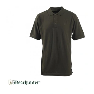 DEER HUNTER Berkeley378 Polo Yaka Bark Yeşil Tişört - 2XL