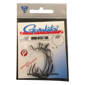 GAMAKATSU Worm 34 6lı Olta İğnesi 4/0 Numara