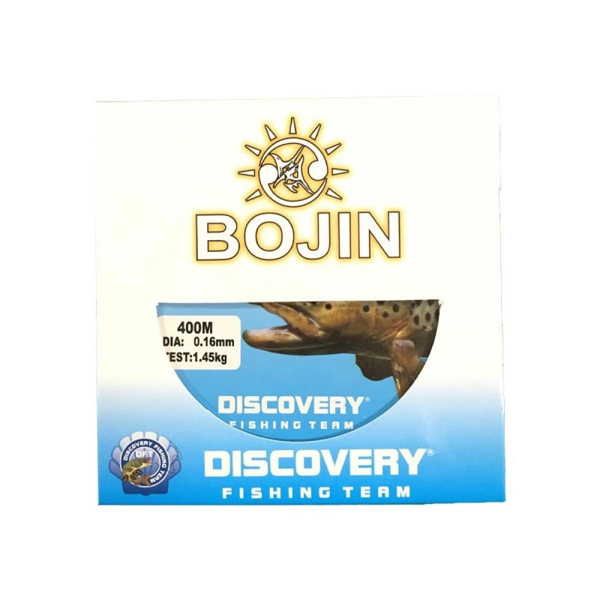 DFT Bojin  Alabalık Misinası 0.16 mm 400 m - Şeffaf 