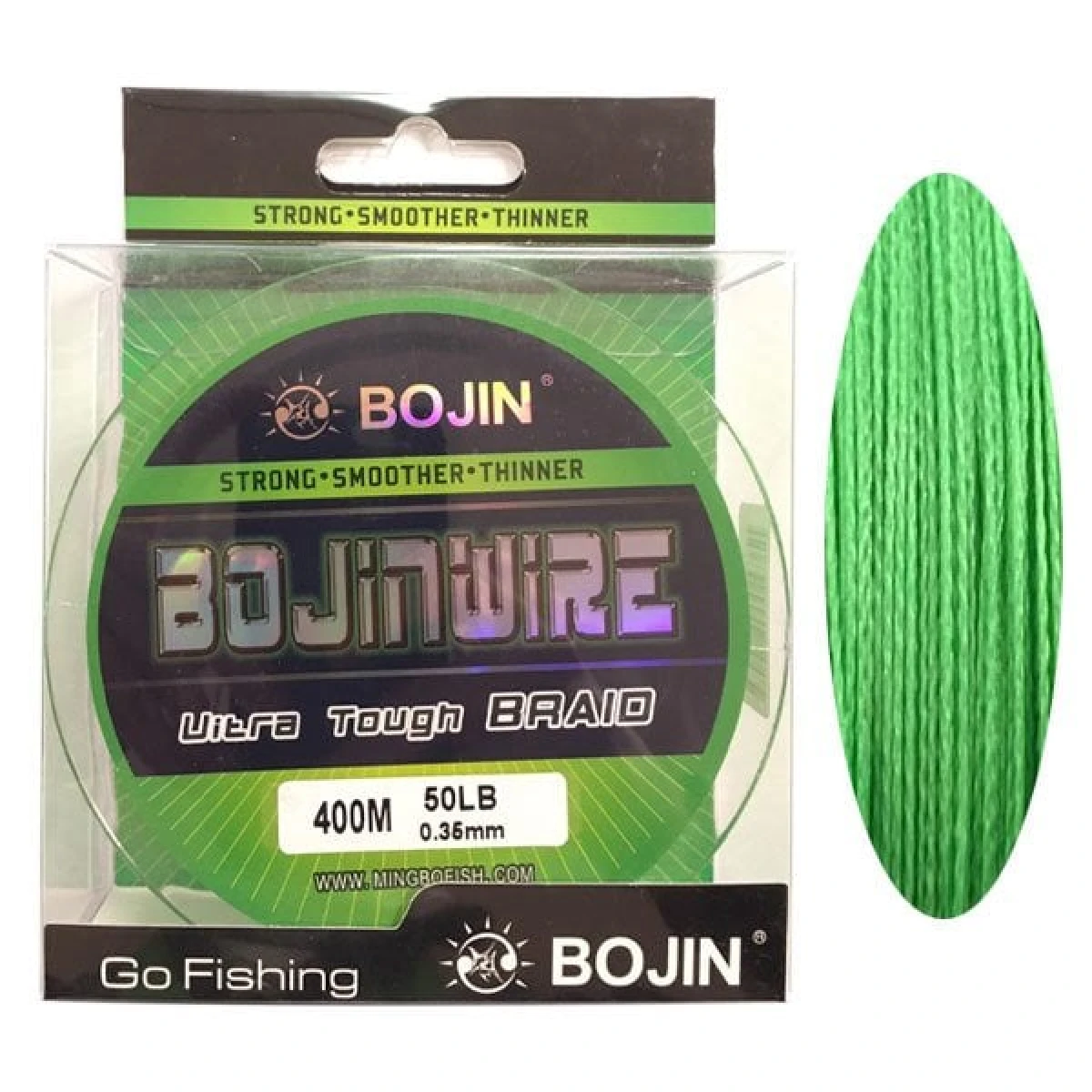 DFT Bojin 4X Braid İp Misina 0.35 mm  400 m  Yeşil