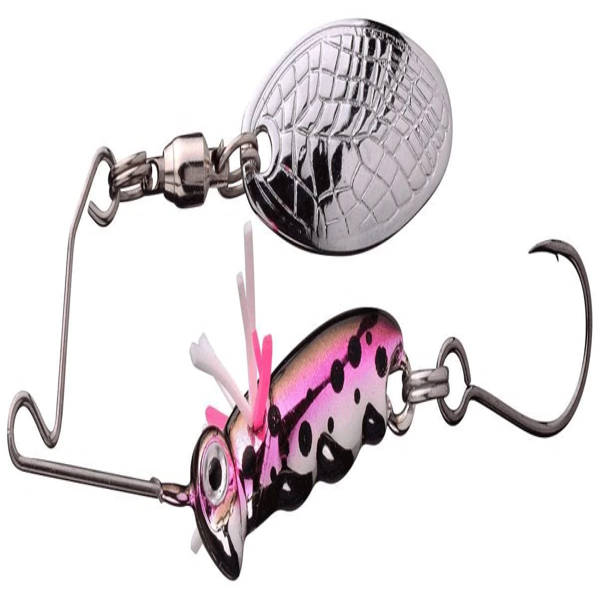 SPRO Larva SpinnerBait 4CM 7G 5'Li - Kaşık Yem Rainbow Trout