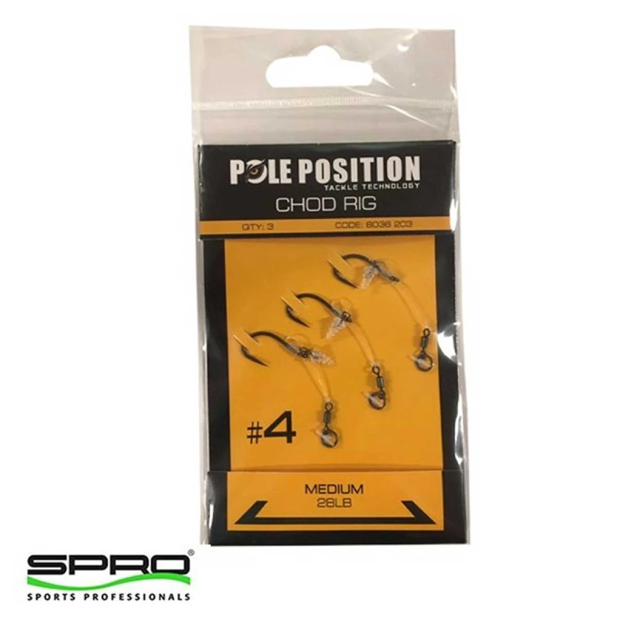 SPRO POLE POSITION CHOD RIGS NO:6