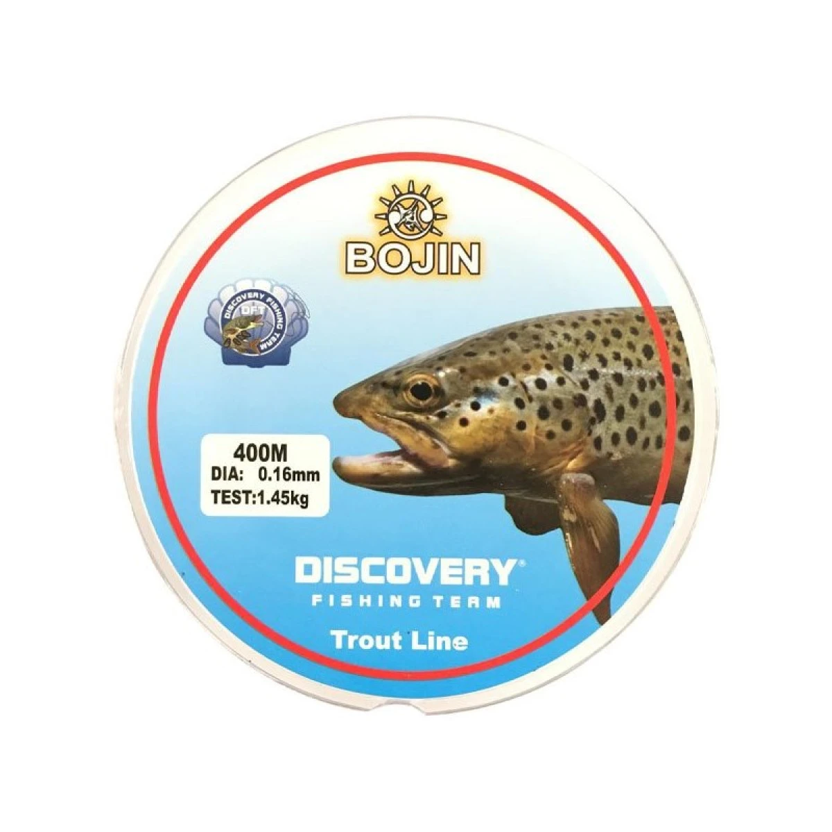 DFT Bojin  Alabalık Misinası 0.16 mm 400 m - Şeffaf 
