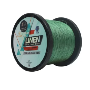 DFT Bojin 4X Linen İp Misina 1000 m  Yeşil