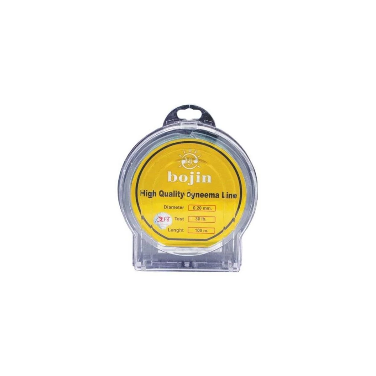 DFT Bojin Dyneema İp Misina 100 m - 0.12 mm - Yeşil