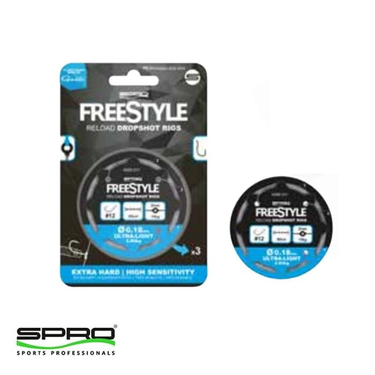 SPRO Dropshot Rig 0.28MM #04