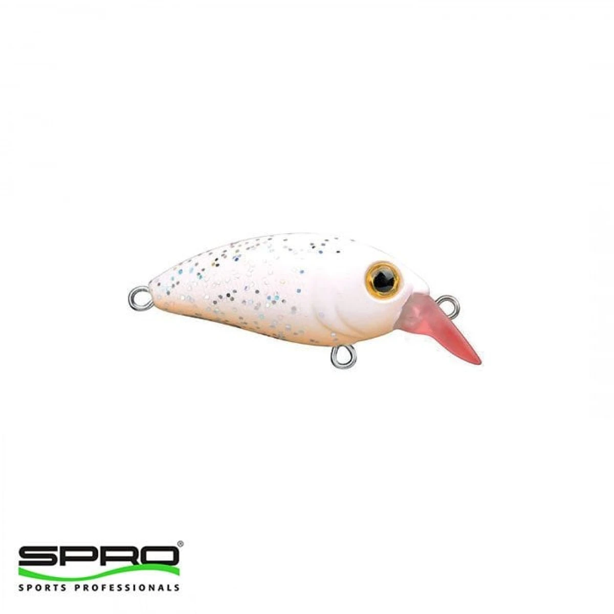 SPRO TM Mini Crank SL 30 Maket Yem Matt White
