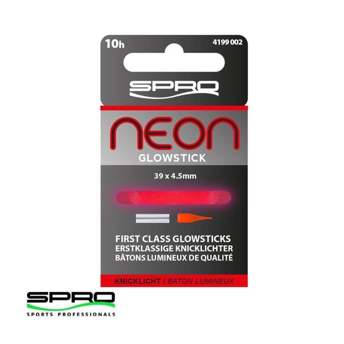 Spro NeonKırmızı Işık Çubuğu 39X4.5MM(Tekli Satış)