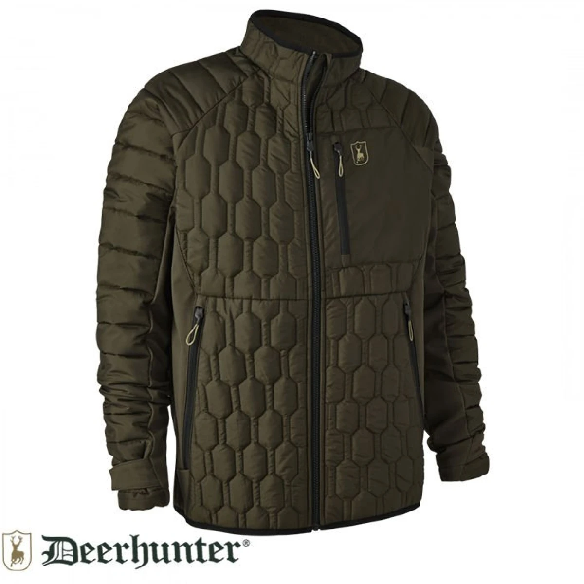 DEER HUNTER Mossdale Kapitone Yeşil Mont - 2XL