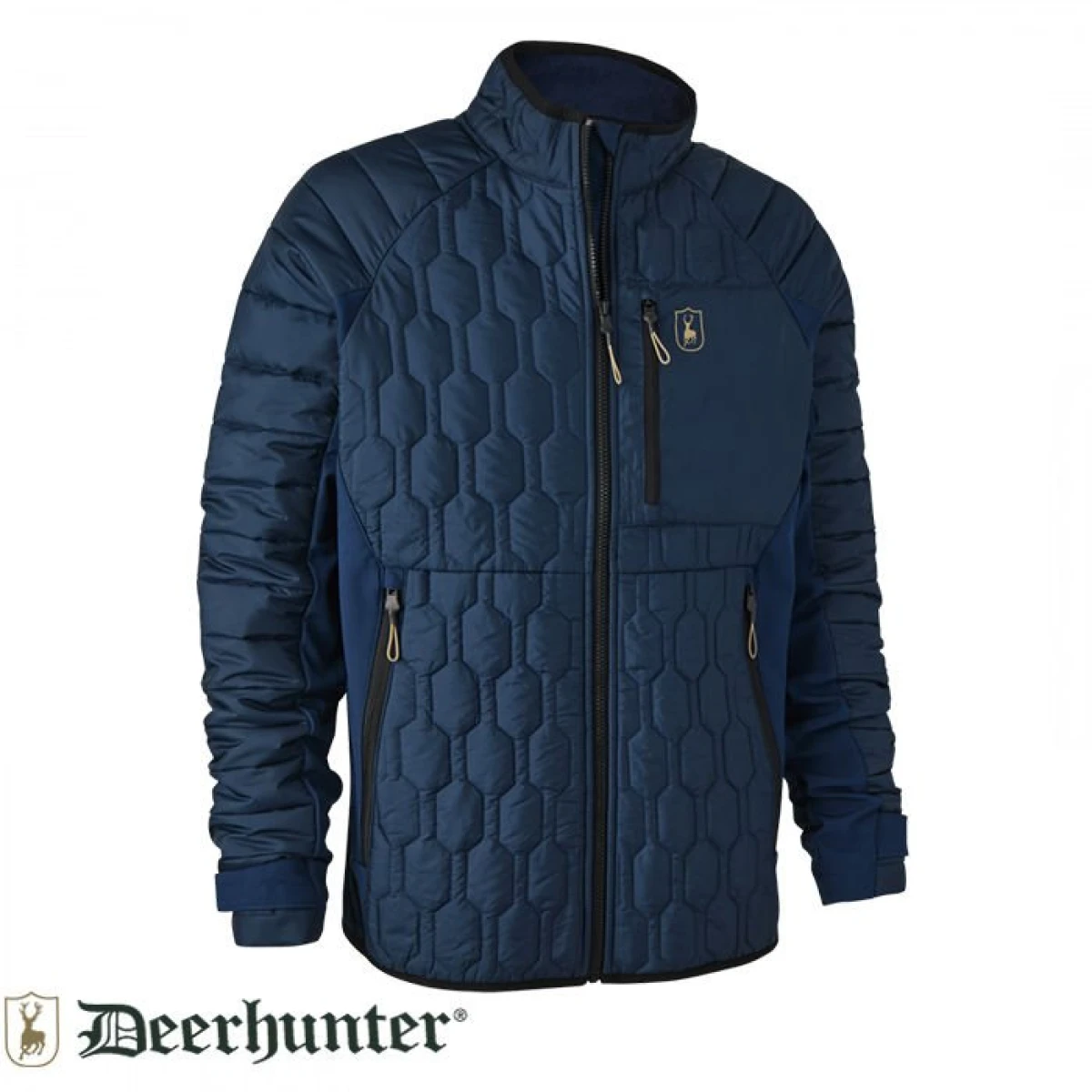 DEER HUNTER Mossdale Kapitone Mavi Mont - L
