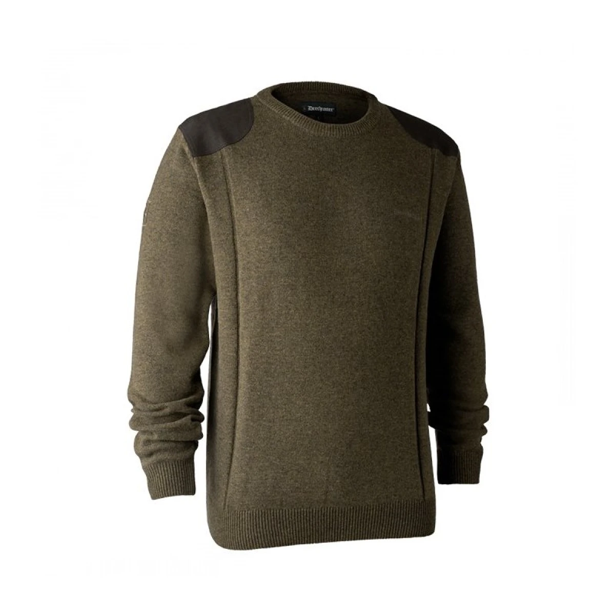 DEERHUNTER Sheffield Knit Yeşil Kazak - L