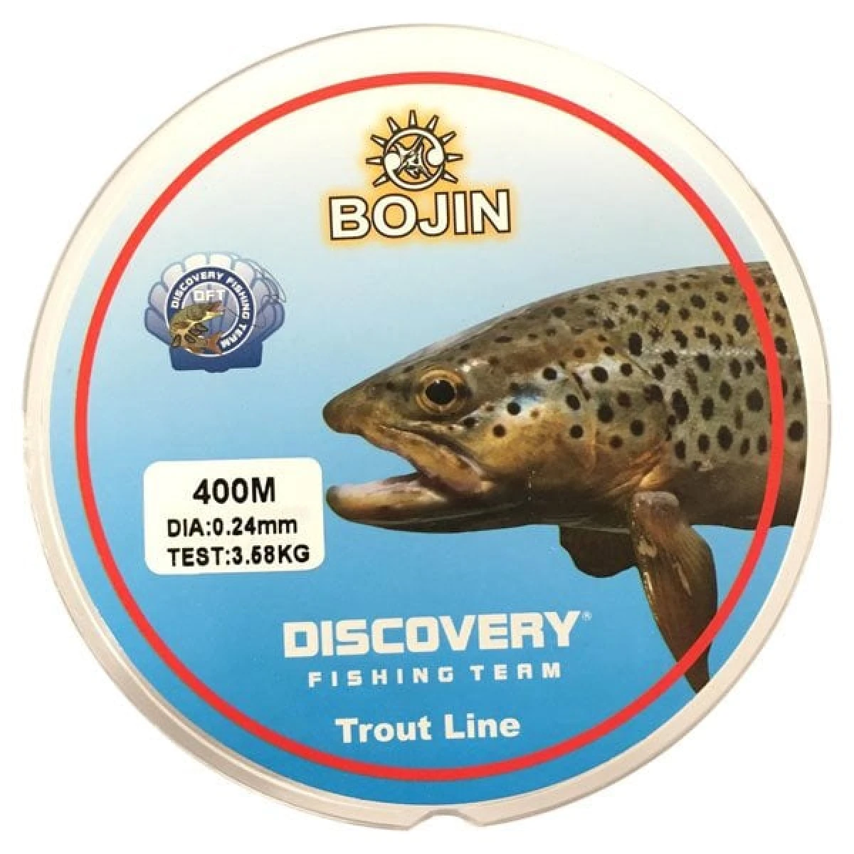 DFT Bojin Alabalık Misinası 0.22 mm 400 m - Şeffaf 