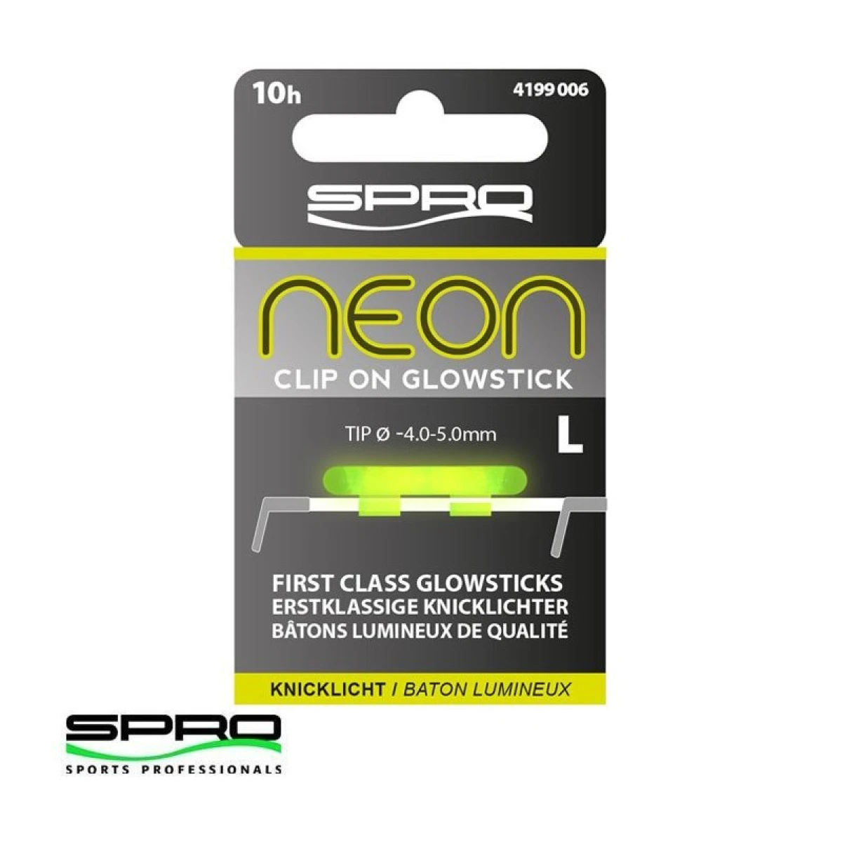 SPRO NEON Klipsli Işık Çubuğu Yeşil (Büyük)