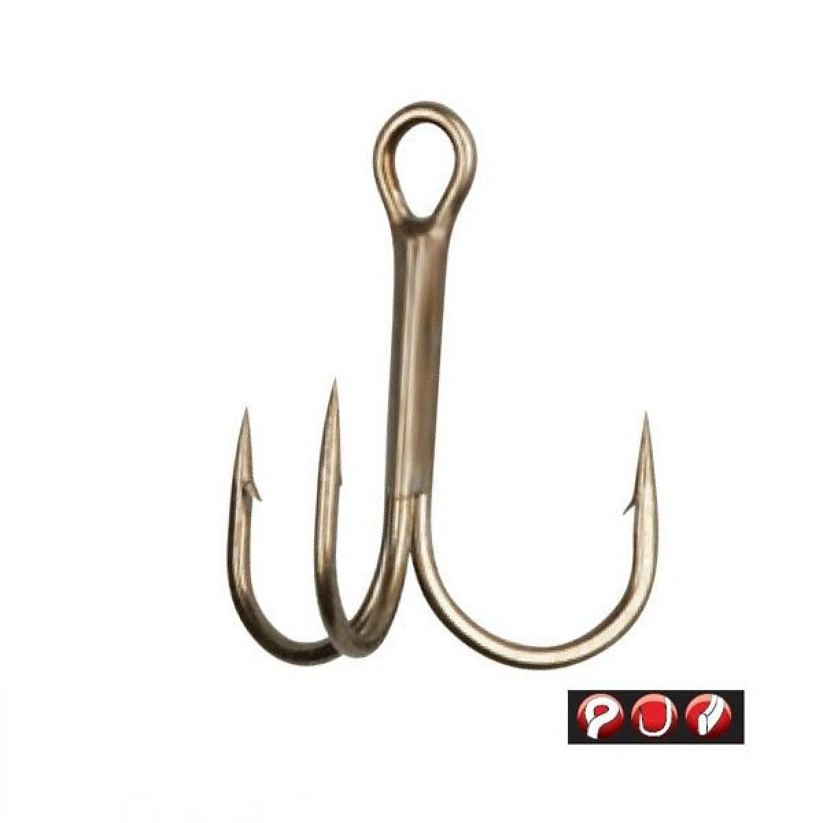 GAMAKATSU Triple Hook 13B  Serisi  Olta İğnesi 12 Numara