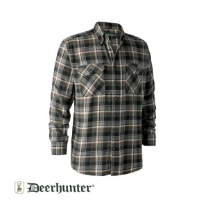 DEER HUNTER Marvin Yeşil Kareli Gömlek  - 45/46