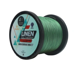 DFT Bojin 4X Linen İp Misina 1000 m  Yeşil