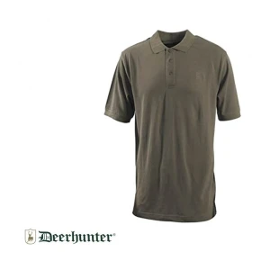DEER HUNTER  Berkeley 375 Polo Yaka Ivy Yeşil Tişört - L