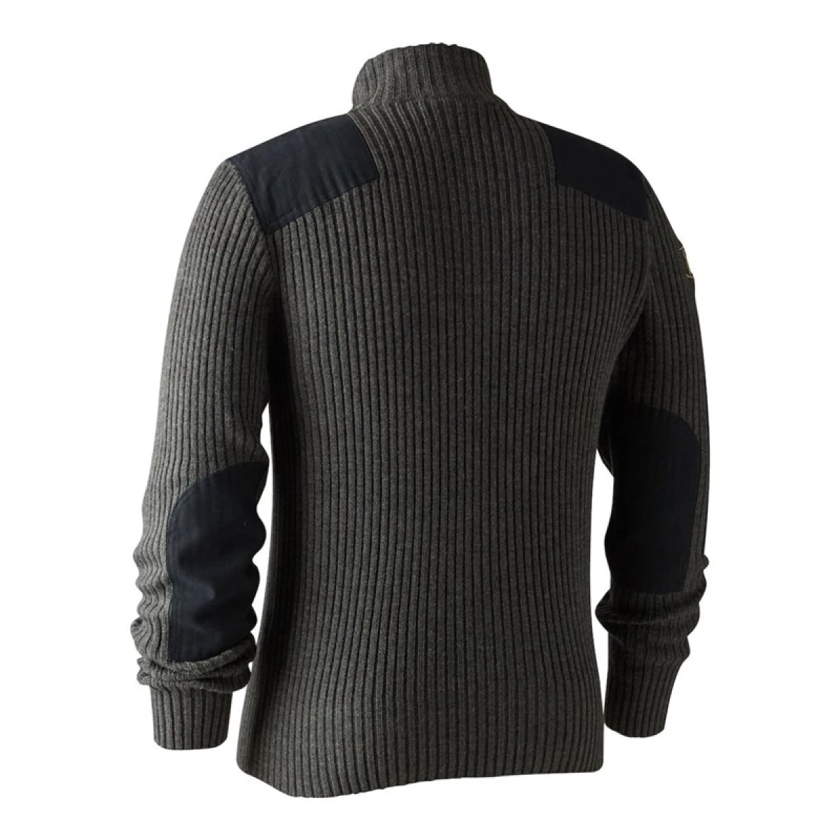 DEERHUNTER Rogaland Yarım Fermuarlı Gri Kazak  - XL