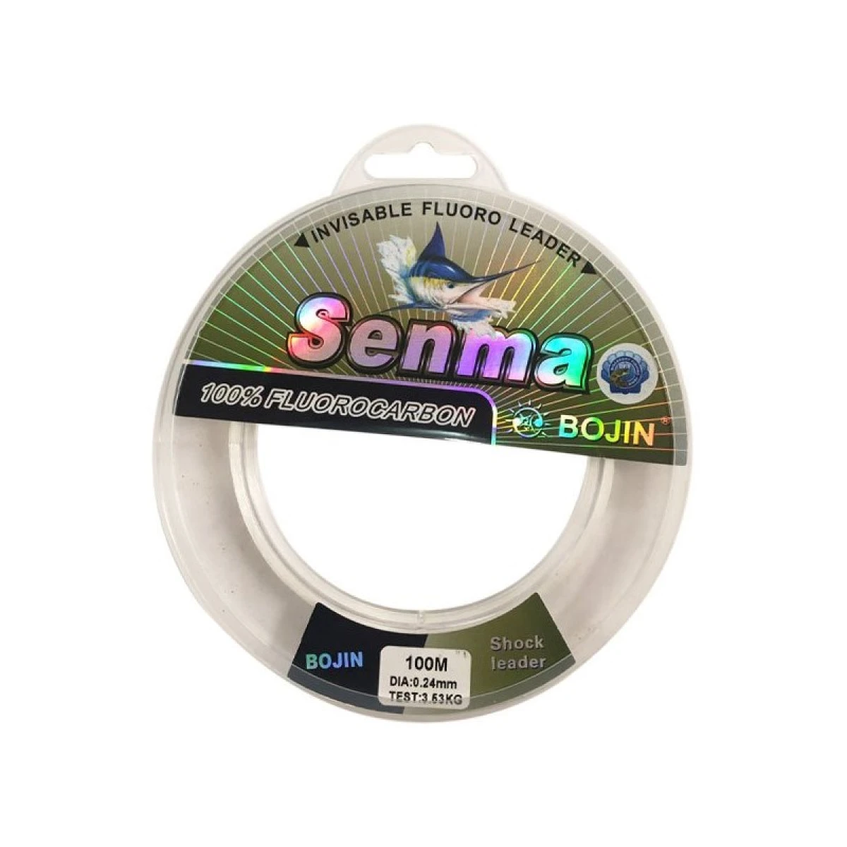 DFT Bojin Senma Fluorocarbon Misina 100 m -0.24 mm