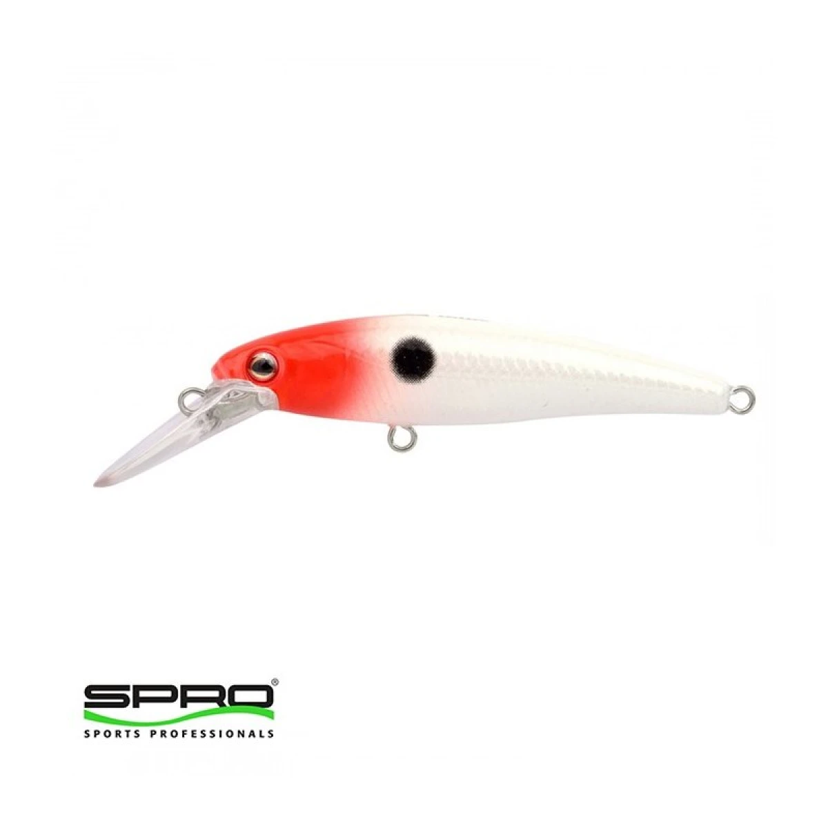 SPRO Ikiru Ntr. MicroJerk50 Red Head Maket Yem-1/3