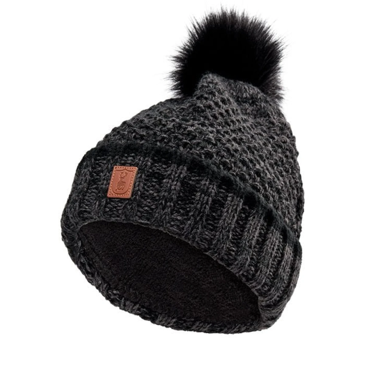 DEER HUNTER Lady Knitted Kadın Siyah Bere