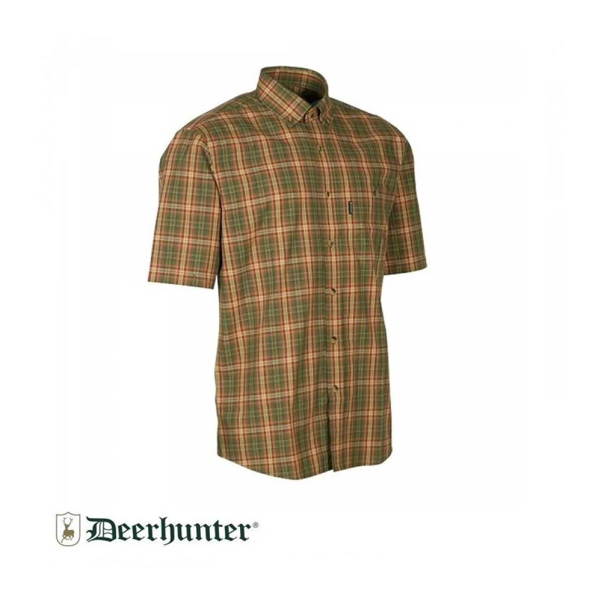 S.K.DEERHUNTER Mitchell 499 DH Kısa Kollu Gömlek - 43/44