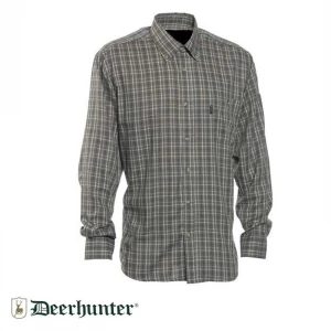 S.K.DEERHUNTER Waylon 399 Yeşil Kareli Uzun Kol Gömlek - 41
