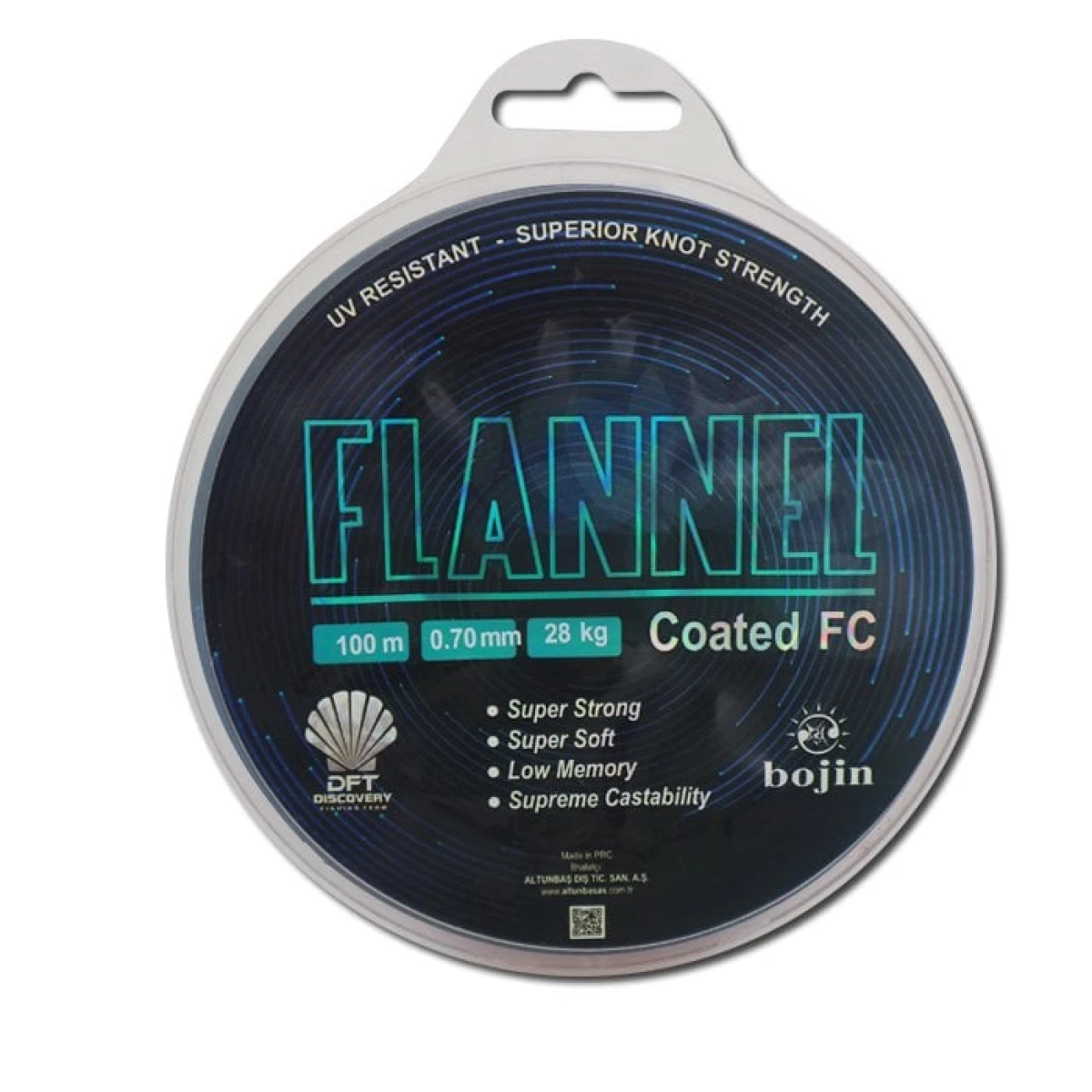 DFT Bojin Flannel Fluorocarbon 100 mt Misina