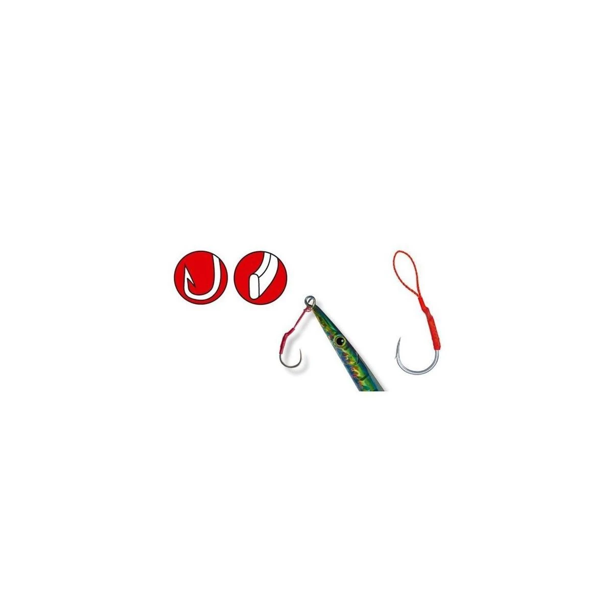 GAMAKATSU Hook Assist 510 Jig İğnesi 2/0 Numara