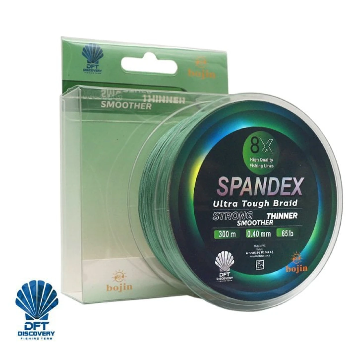 DFT Bojin 8X Spandex İp Misina 0.35 mm 300 m