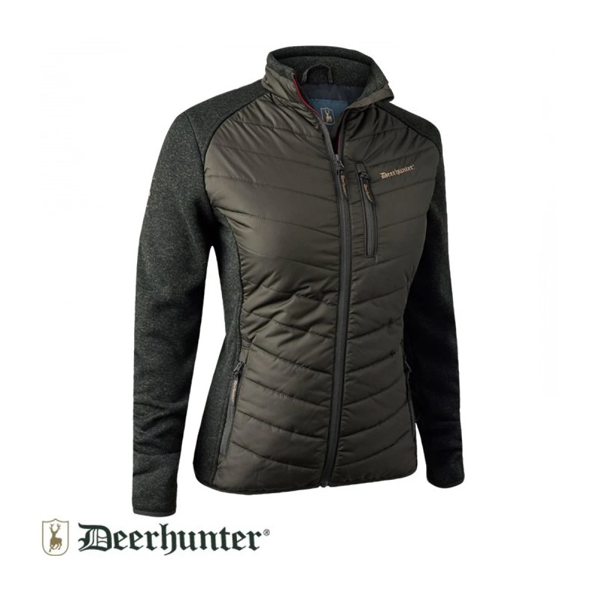 DEER HUNTER Lady Caroline Koyu Yeşil Kadın Mont  - 38
