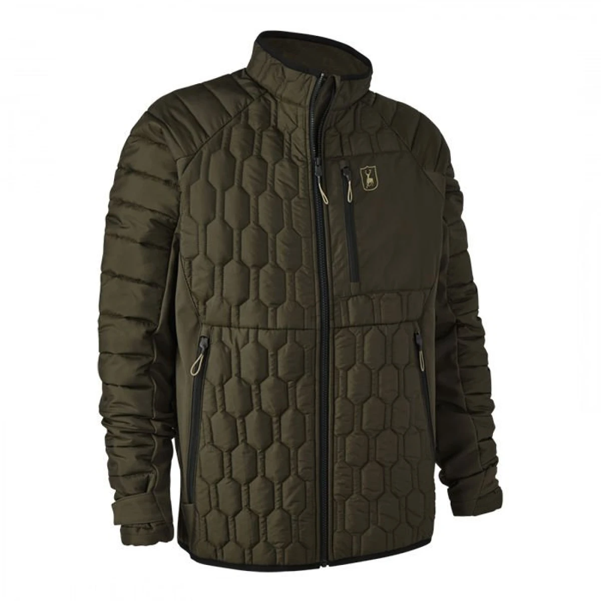 DEER HUNTER Mossdale Kapitone Yeşil Mont - 2XL