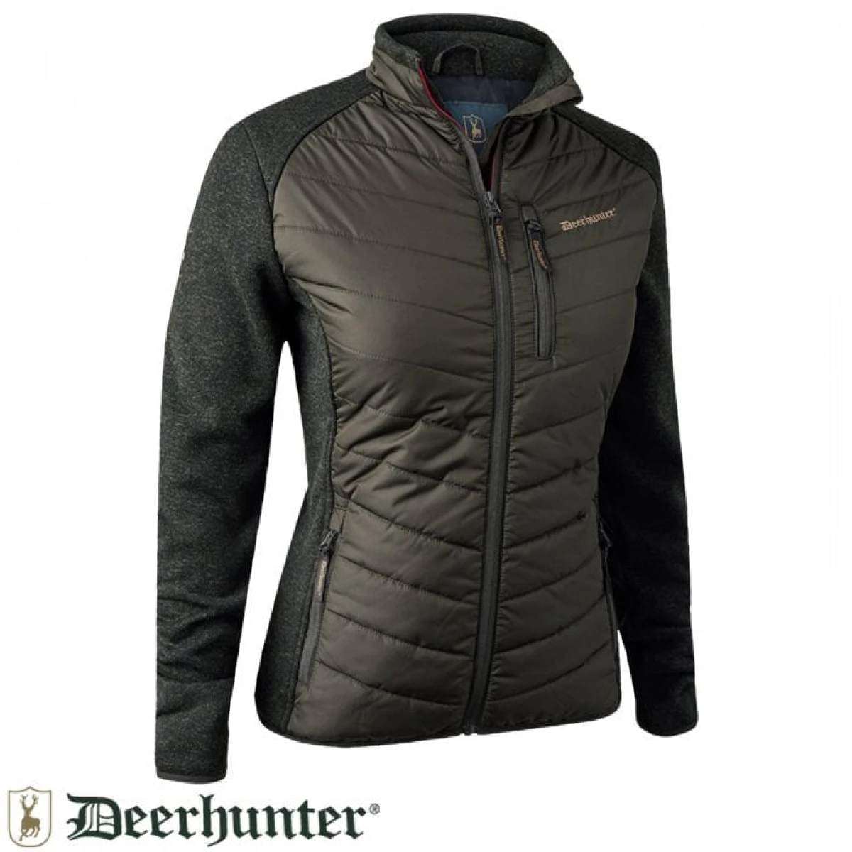 DEER HUNTER Lady Caroline Koyu Yeşil Kadın Mont  - 38