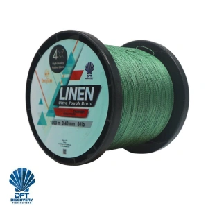 DFT Bojin 4X Linen İp Misina 1000 m  Yeşil