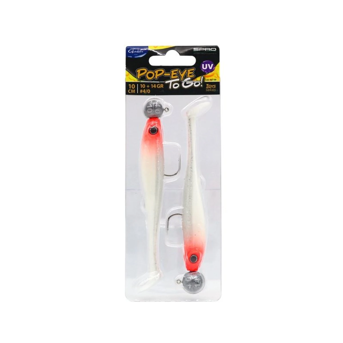SPRO Pop-Eye To Go 10 cm UV Minnow 10+14 G 1/2